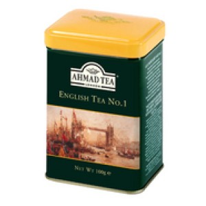 AHMAD TEA Английски чай №1 насипен 0.100 кг